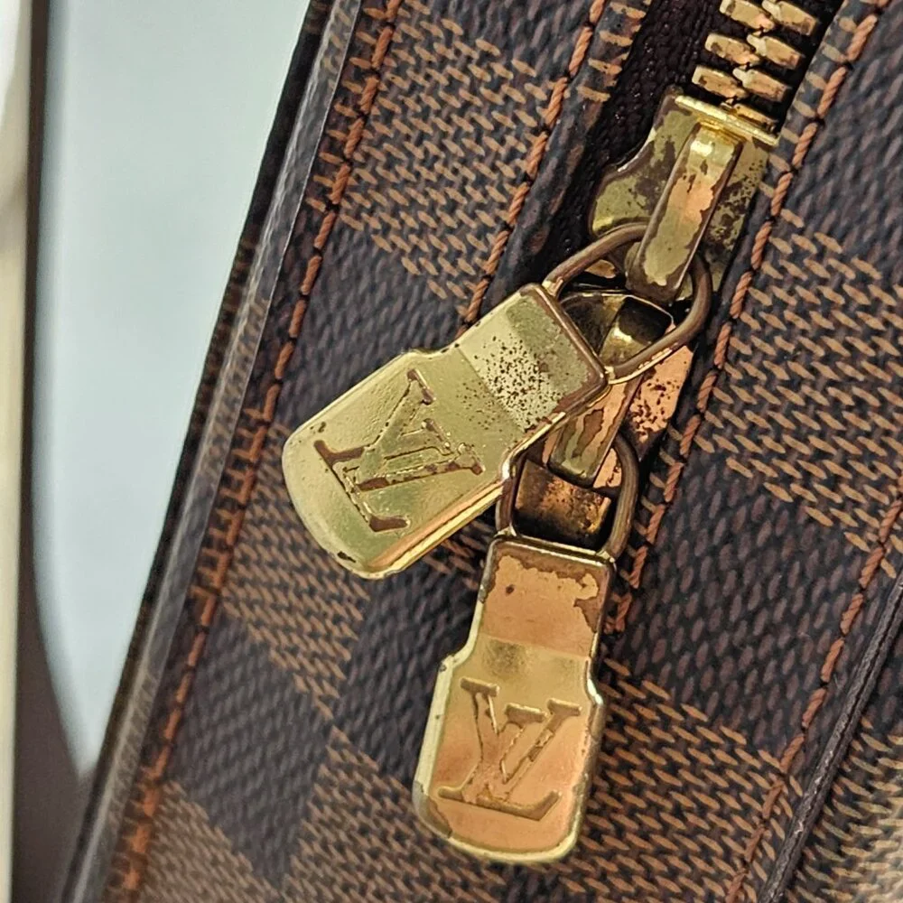 Louis Vuitton Damier Ebene Geronimo Shoulder Bag - Picture 6 of 8